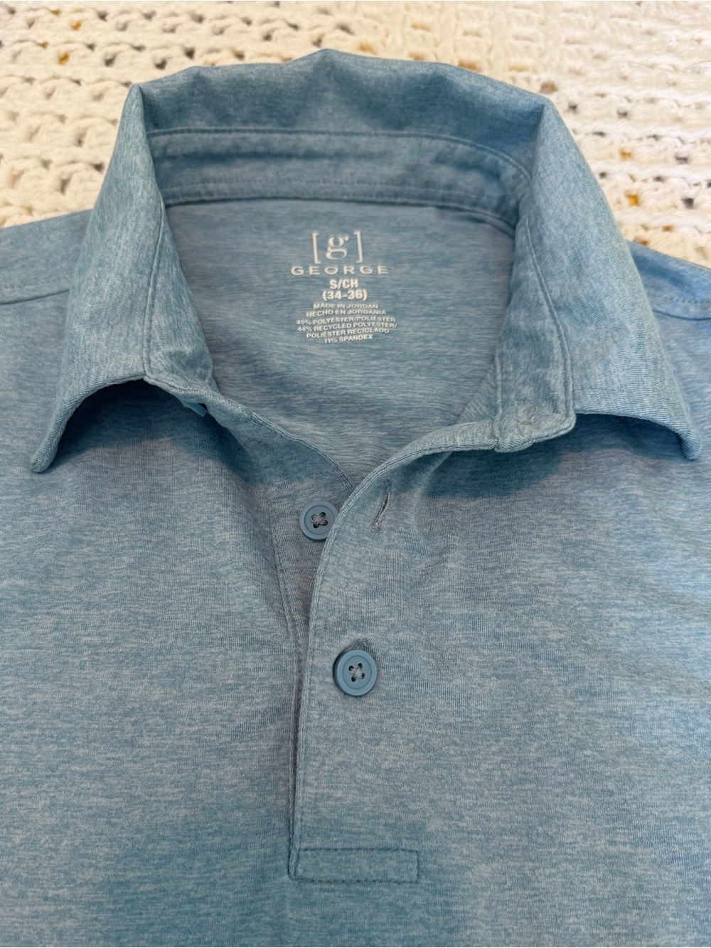 George light blue polo shirt - Picture 3 of 4